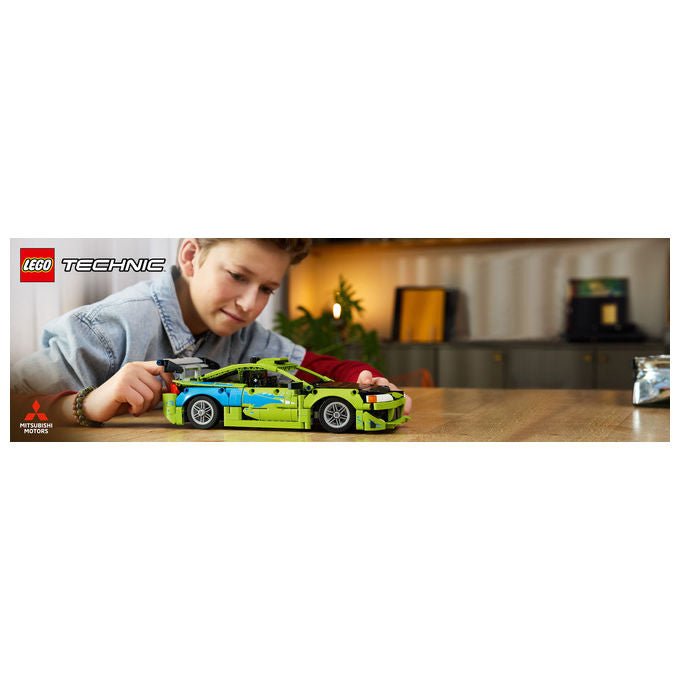 Lego 42229 Technic Set da costruzione Auto Mitsubishi Eclipse Fast and Furious 827 pezzi da 14 anni