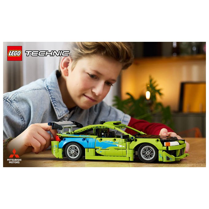 Lego 42229 Technic Set da costruzione Auto Mitsubishi Eclipse Fast and Furious 827 pezzi da 14 anni