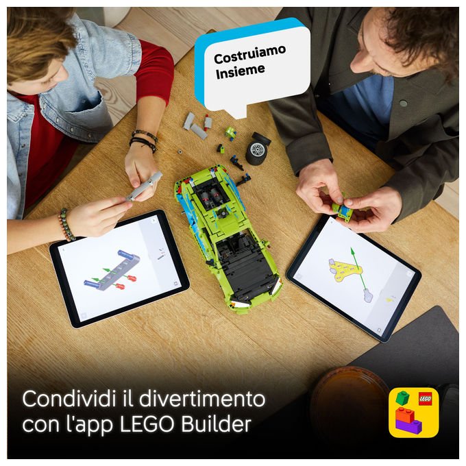 Lego 42229 Technic Set da costruzione Auto Mitsubishi Eclipse Fast and Furious 827 pezzi da 14 anni