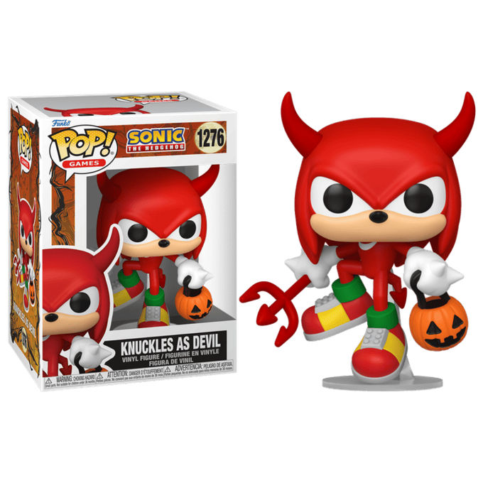Funko 93526 POP! Games Figura in Vinile Devil Knuckles da 9 cm colore Multicolore