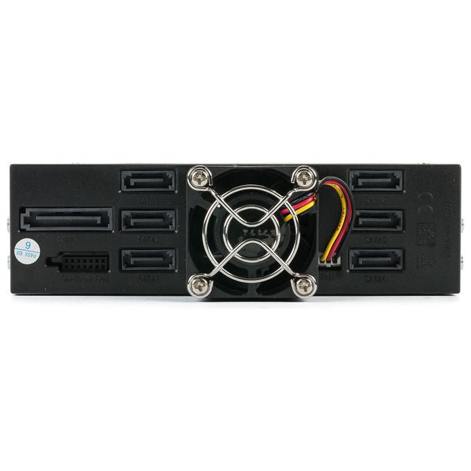 Fantec MR-SA1262-12G Backplane SAS 12G SATA 6G per 6x 2.5'' HDD SSD con Hot Swap e RAID Supporto colore Nero