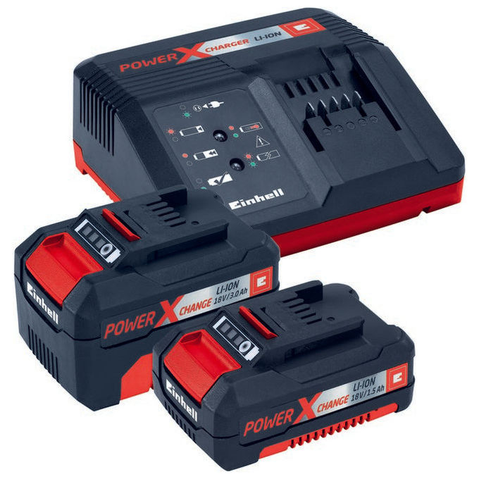 Einhell Set Trapano+Smerigliatrice Pxc Te-Tk18Li-Kit