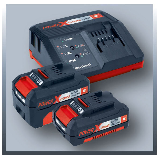Einhell Set Trapano+Smerigliatrice Pxc Te-Tk18Li-Kit