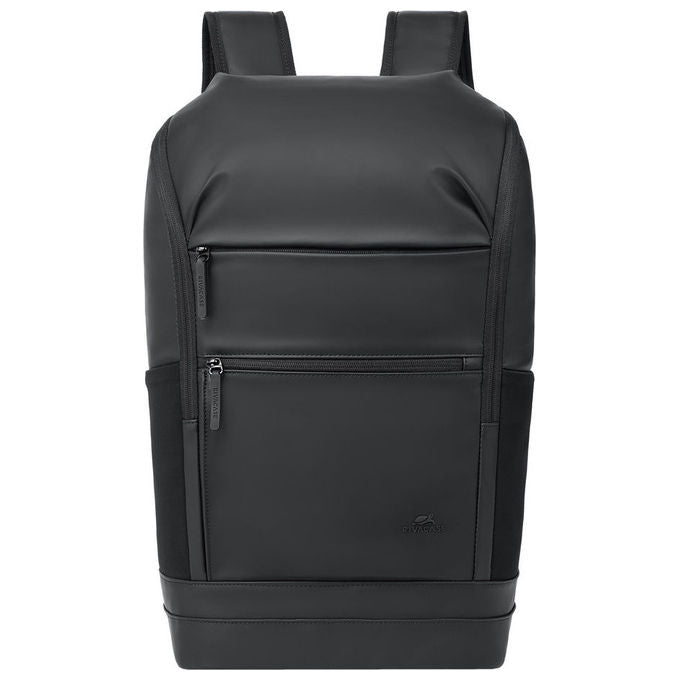 Rivacase 7856 Eden ECO Zaino urbano per laptop fino a 15.6 pollici materiale ecologico pelle ecologica poliestere RPET colore Nero