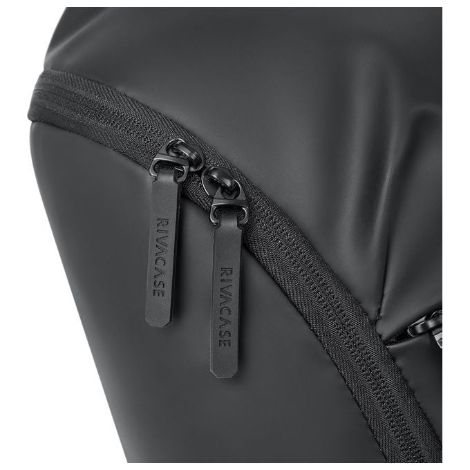 Rivacase 7856 Eden ECO Zaino urbano per laptop fino a 15.6 pollici materiale ecologico pelle ecologica poliestere RPET colore Nero