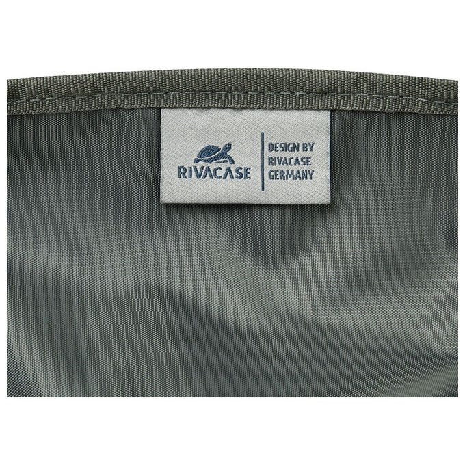 Rivacase 7856 Eden ECO Zaino urbano per laptop fino a 15.6 pollici materiale ecologico pelle ecologica poliestere RPET colore Nero