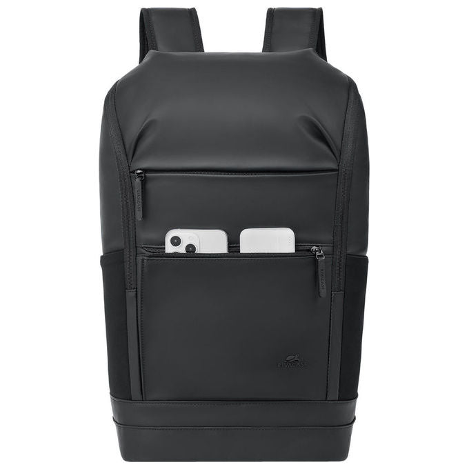 Rivacase 7856 Eden ECO Zaino urbano per laptop fino a 15.6 pollici materiale ecologico pelle ecologica poliestere RPET colore Nero