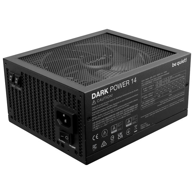 Be quiet! BP020EU Dark Power 14 Alimentatore per Computer 1000 W 80 PLUS Titanium ATX Nero