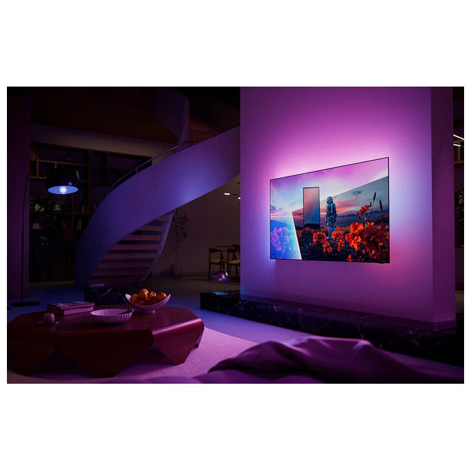 Philips 42OLED811-12 Ambilight TV OLED 4K UHD 106,7 cm (42'') 120 Hz Wi-Fi Google TV colore Grigio