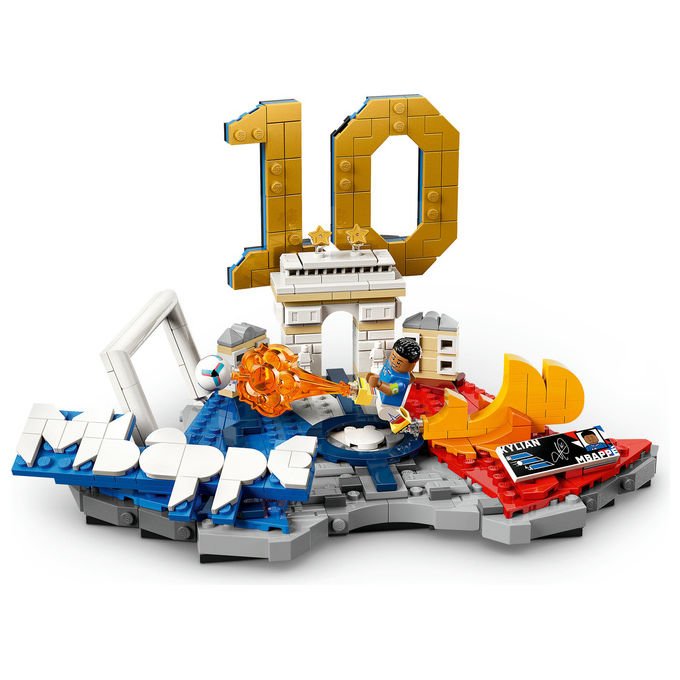 Lego 43013 Editions Set da costruzione Highlights Calcistici Kylian Mbappé 490 pezzi con Minifigure da Collezione