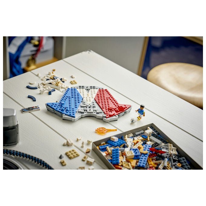 Lego 43013 Editions Set da costruzione Highlights Calcistici Kylian Mbappé 490 pezzi con Minifigure da Collezione