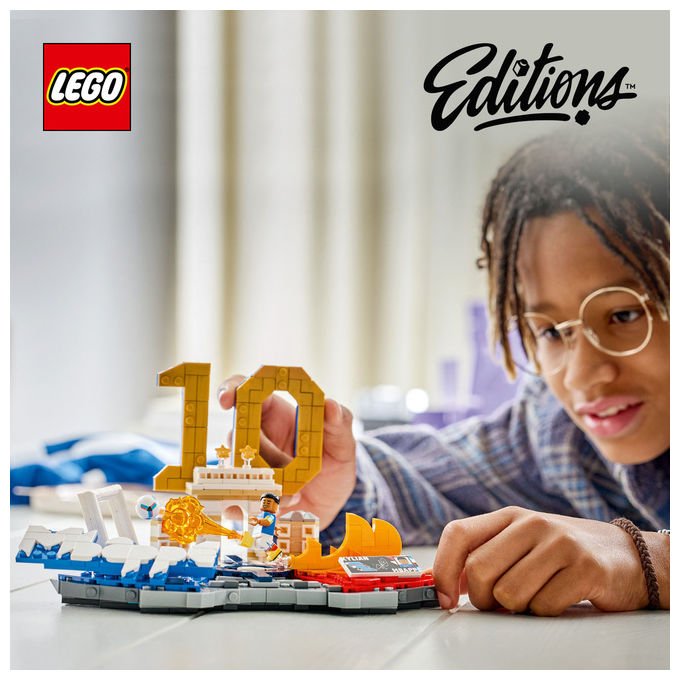 Lego 43013 Editions Set da costruzione Highlights Calcistici Kylian Mbappé 490 pezzi con Minifigure da Collezione