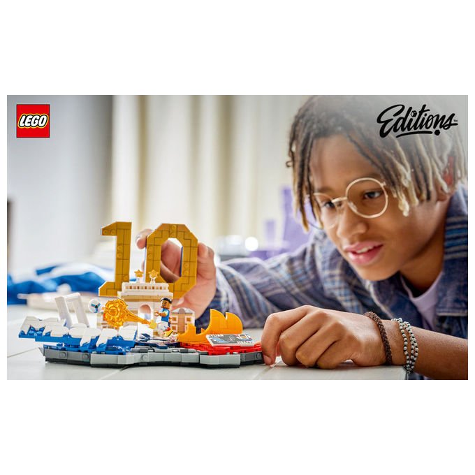 Lego 43013 Editions Set da costruzione Highlights Calcistici Kylian Mbappé 490 pezzi con Minifigure da Collezione