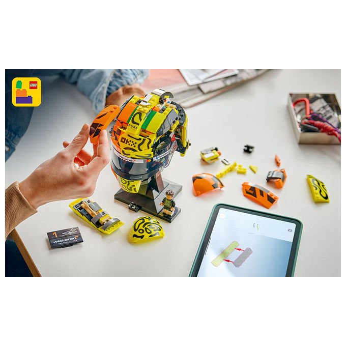 Lego 43023 Editions Set di Costruzioni Casco Lando Norris McLaren F1 793 pezzi 14+