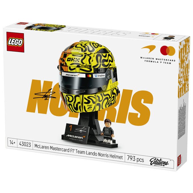 Lego 43023 Editions Set di Costruzioni Casco Lando Norris McLaren F1 793 pezzi 14+