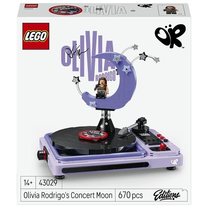 Lego 43029 Editions Set da costruzione con giradischi vinile e minifigure 670 pezzi colore Multicolore