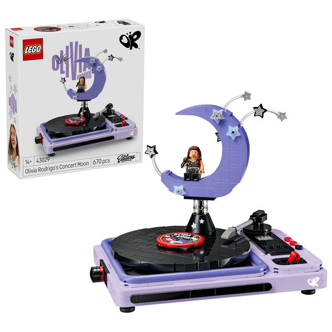 Lego 43029 Editions Set da costruzione con giradischi vinile e minifigure 670 pezzi colore Multicolore