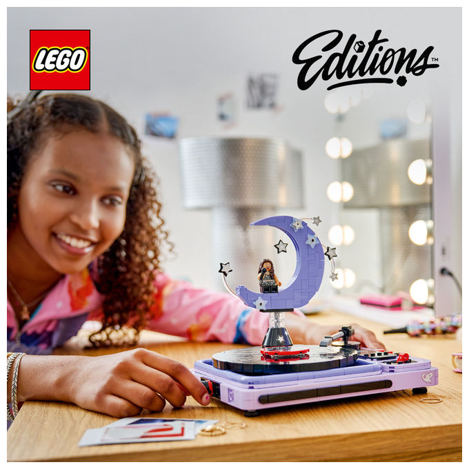Lego 43029 Editions Set da costruzione con giradischi vinile e minifigure 670 pezzi colore Multicolore
