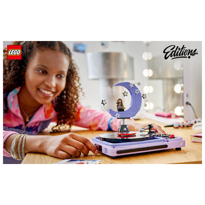 Lego 43029 Editions Set da costruzione con giradischi vinile e minifigure 670 pezzi colore Multicolore