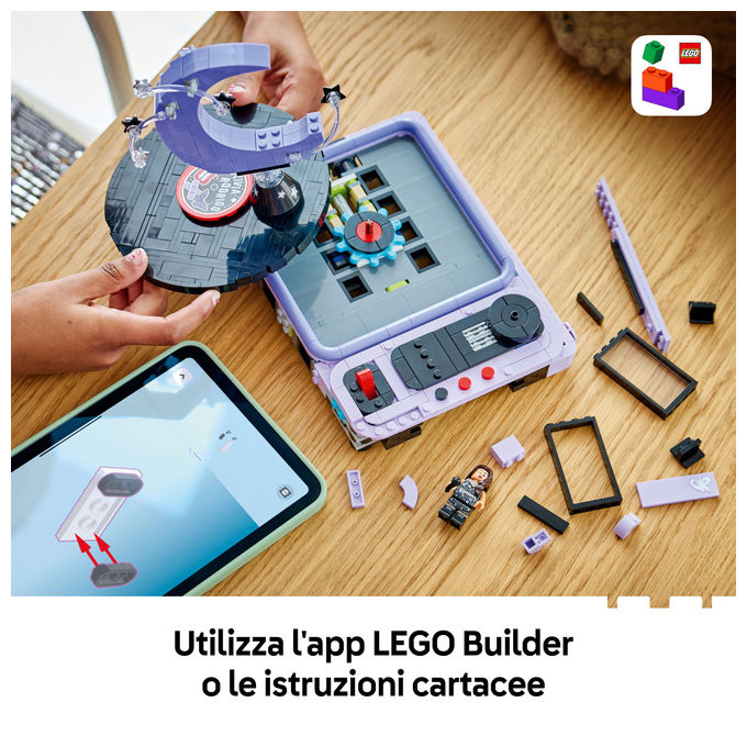 Lego 43029 Editions Set da costruzione con giradischi vinile e minifigure 670 pezzi colore Multicolore