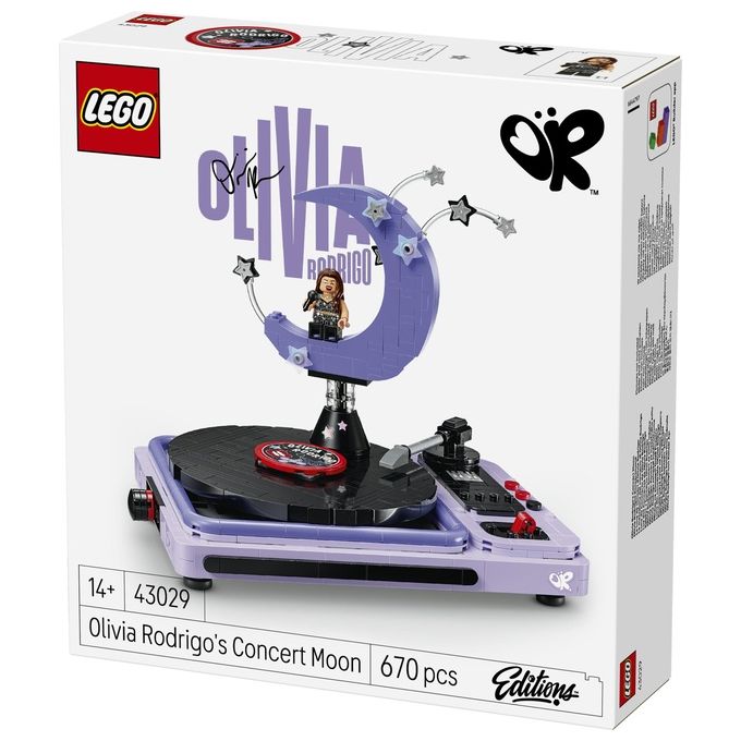 Lego 43029 Editions Set da costruzione con giradischi vinile e minifigure 670 pezzi colore Multicolore