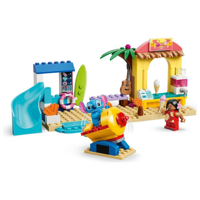 Lego 43280 Disney Classic Divertimento in Spiaggia con Lilo e Stitch Set Costruzioni 113 Pezzi 2 Minifigure da 4 Anni