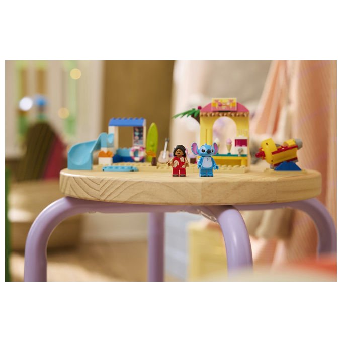 Lego 43280 Disney Classic Divertimento in Spiaggia con Lilo e Stitch Set Costruzioni 113 Pezzi 2 Minifigure da 4 Anni