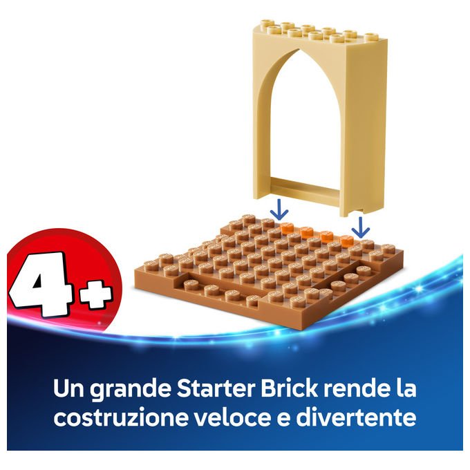 Lego 43282 Disney Princess Vaiana Casa del Villaggio e Barca Set Costruzioni 85 pezzi 2 Mini Bamboline da 4 anni