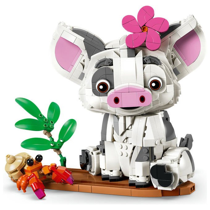 Lego 43292 Disney Vaiana Pua Action Figure Costruibile 885 Pezzi 9 Anni