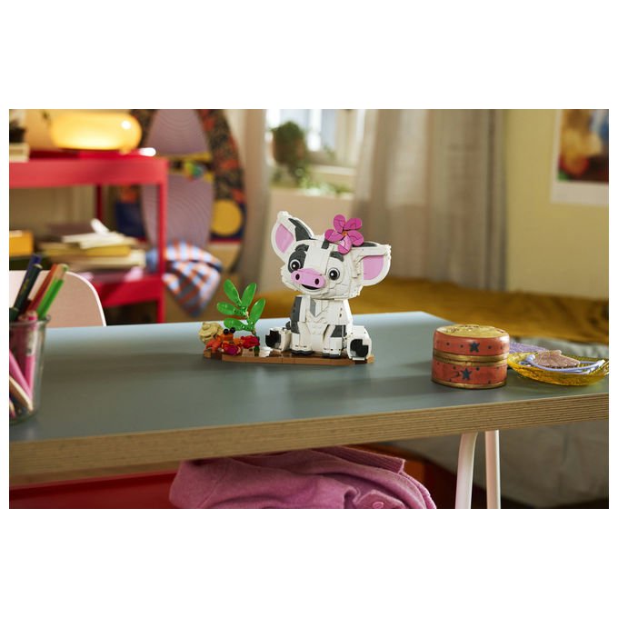 Lego 43292 Disney Vaiana Pua Action Figure Costruibile 885 Pezzi 9 Anni