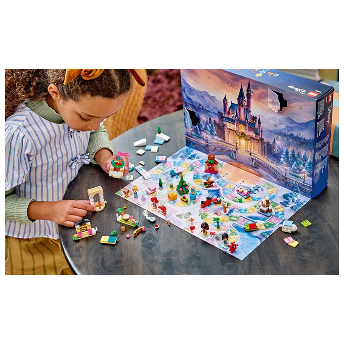 Lego 43298 Calendario dell'Avvento LEGO Disney Princess 2026 Set da Costruzione con 290 Pezzi per Bambini da 5+ Anni colore Multicolore