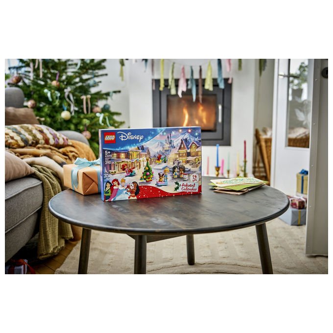 Lego 43298 Calendario dell'Avvento LEGO Disney Princess 2026 Set da Costruzione con 290 Pezzi per Bambini da 5+ Anni colore Multicolore