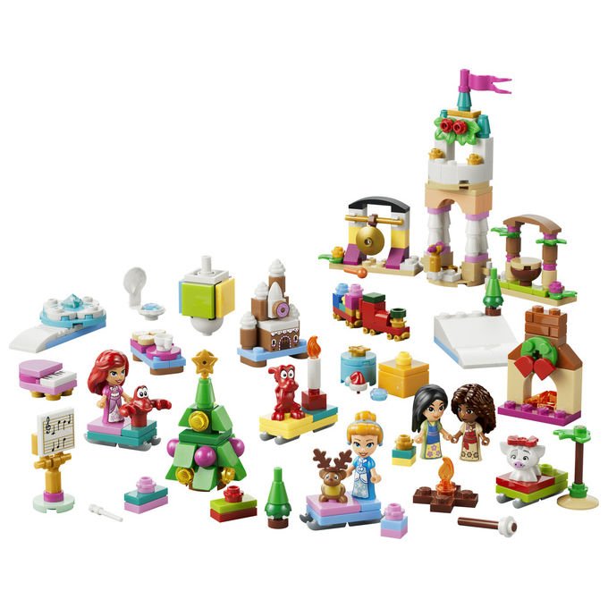 Lego 43298 Calendario dell'Avvento LEGO Disney Princess 2026 Set da Costruzione con 290 Pezzi per Bambini da 5+ Anni colore Multicolore