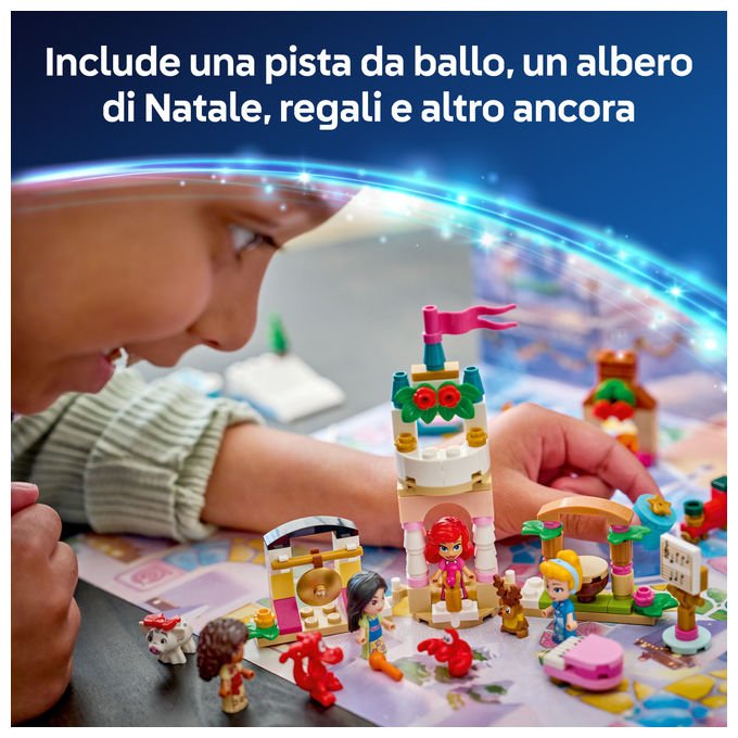 Lego 43298 Calendario dell'Avvento LEGO Disney Princess 2026 Set da Costruzione con 290 Pezzi per Bambini da 5+ Anni colore Multicolore