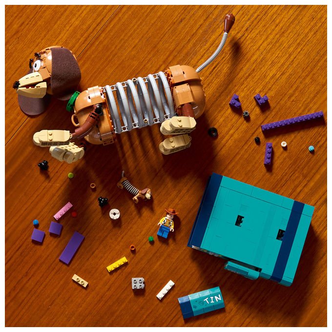 Lego 43301 Disney Pixar Fermalibri di Slinky Toy Story Set da Costruzione per Adulti 1307 Pezzi con Minifigure di Woody