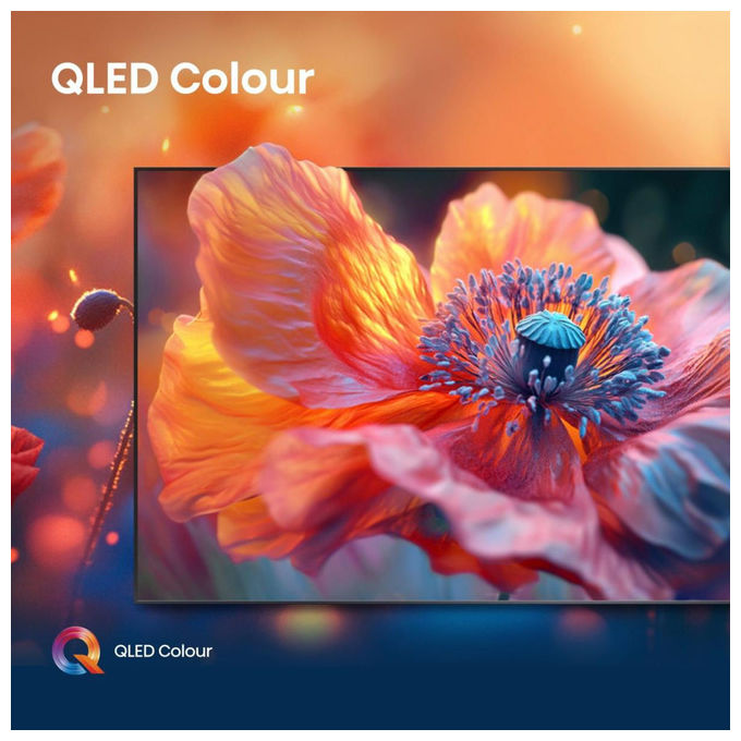 Hisense 43E79Q E7Q Smart TV QLED 4K Ultra HD 43'' VIDAA Dolby Atmos HDR10+ DVB-T2 Wi-Fi colore Nero