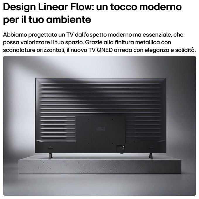 LG 43QNED70B6C QNED70B Smart TV 43'' QNED MiniLED 4K Ultra HD webOS 26 Wi-Fi Dolby Digital AI Magic Remote colore Nero
