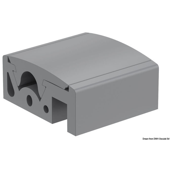 Profilo Parabordo Qbe 90 Grigio Ral 7047 Tessilmare