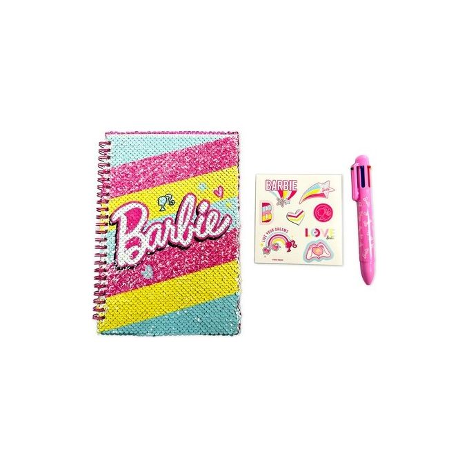 Ods Diario Segreti Barbie My Notebook con Penna Multicolore