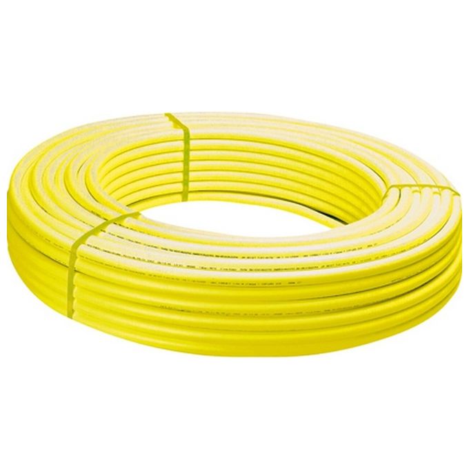 Rubinetterie Bresciane Bonomi 53T100 Tubo Multistrato Gas Nudo D.20 Rot.25Mt