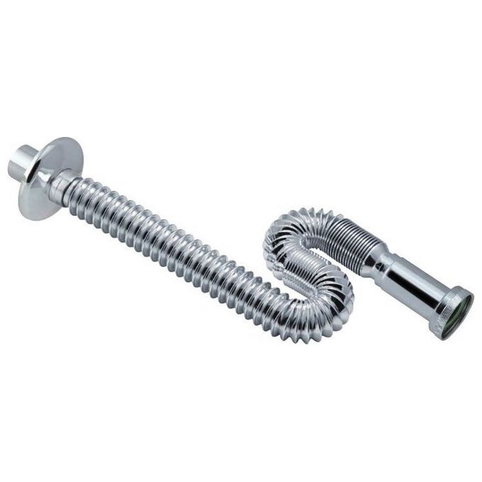 Go Plast Raccordo Estensibile 1X32 Con Rosone Cromo