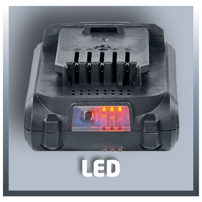 Einhell TC-CD 18-2 LI Trapano Avvitatore a Batteria 18V 1.5Ah Li-Ion 2 Velocita' 38 Nm Mandrino 10 mm