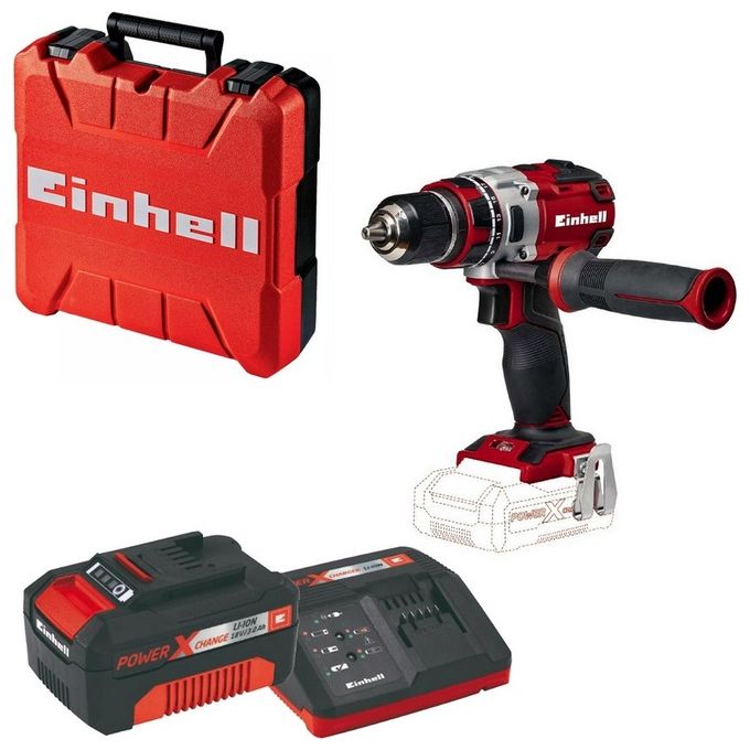 Einhell Kit Trapano Avvitatore A Batteria Te-Cd 18 Li Bl