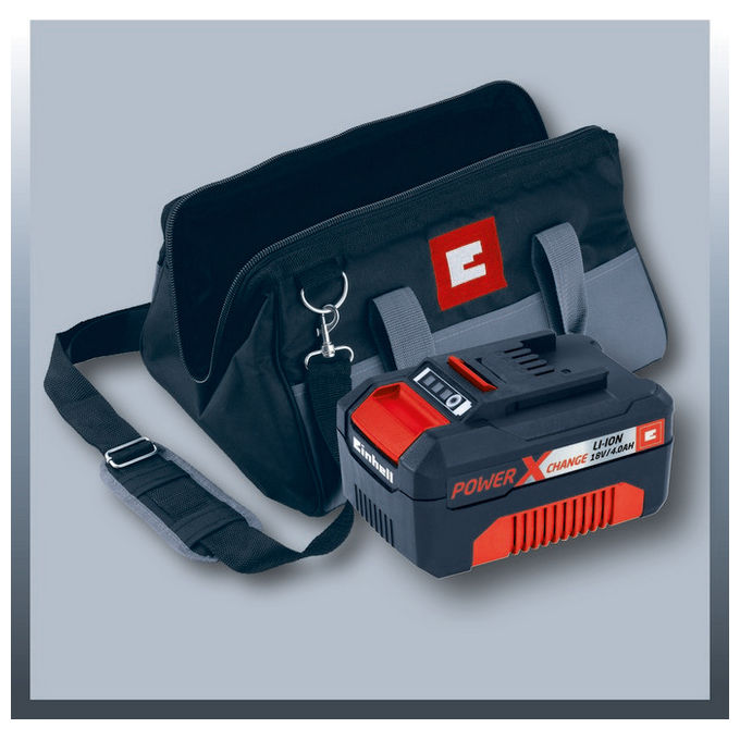Einhell Trapano Avvitatore A Percussione A Batteria Te-Cd 18 Li-I Bl Elevata Potenza e Versatilita' per Progetti di Fai da Te
