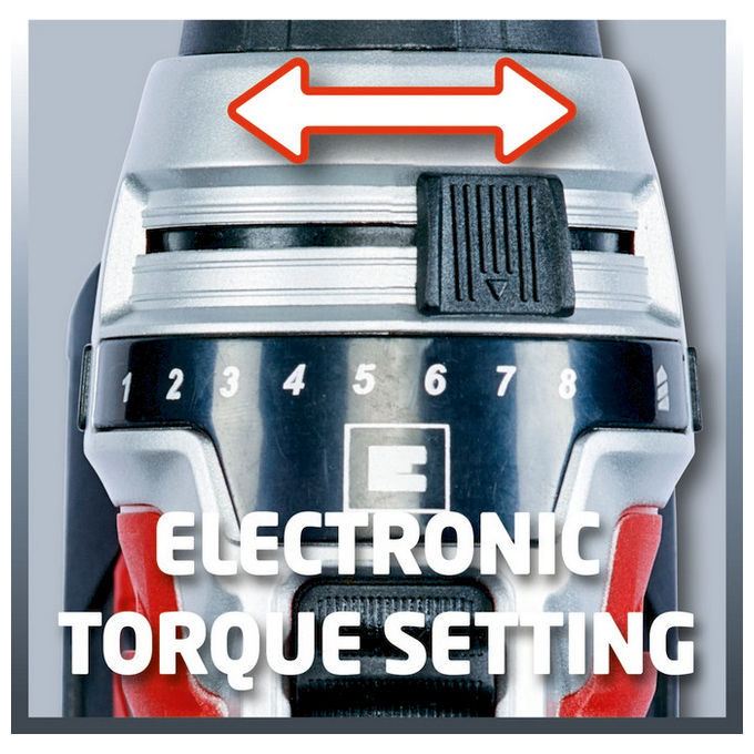 Einhell Trapano Avvitatore A Batteria Te-Cd 18 Li E (Batteria Non Inclusa)