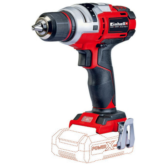 Einhell Trapano Avvitatore A Batteria Te-Cd 18 Li E (Batteria Non Inclusa)