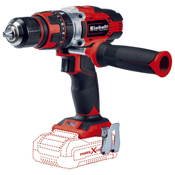 Einhell TE-CD 18-48 Trapano avvitatore a percussione 18V 48Nm Power X-Change
