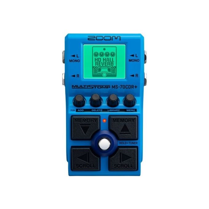 Zoom Multieffetto Chitarra Multistomp MS 70CDR Blu