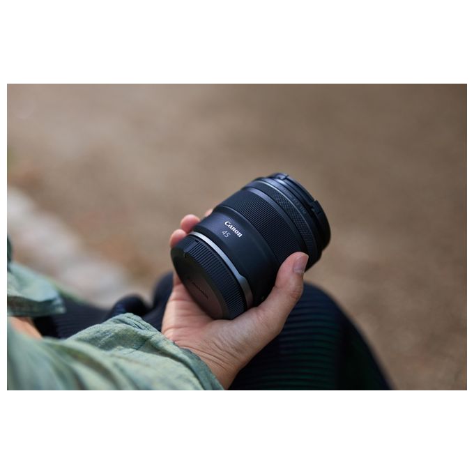 Canon RF45MMF12STM Obiettivo Fotografico Focale Fissa 45mm f-1.2 STM Attacco RF colore Nero