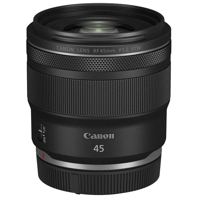 Canon RF45MMF12STM Obiettivo Fotografico Focale Fissa 45mm f-1.2 STM Attacco RF colore Nero